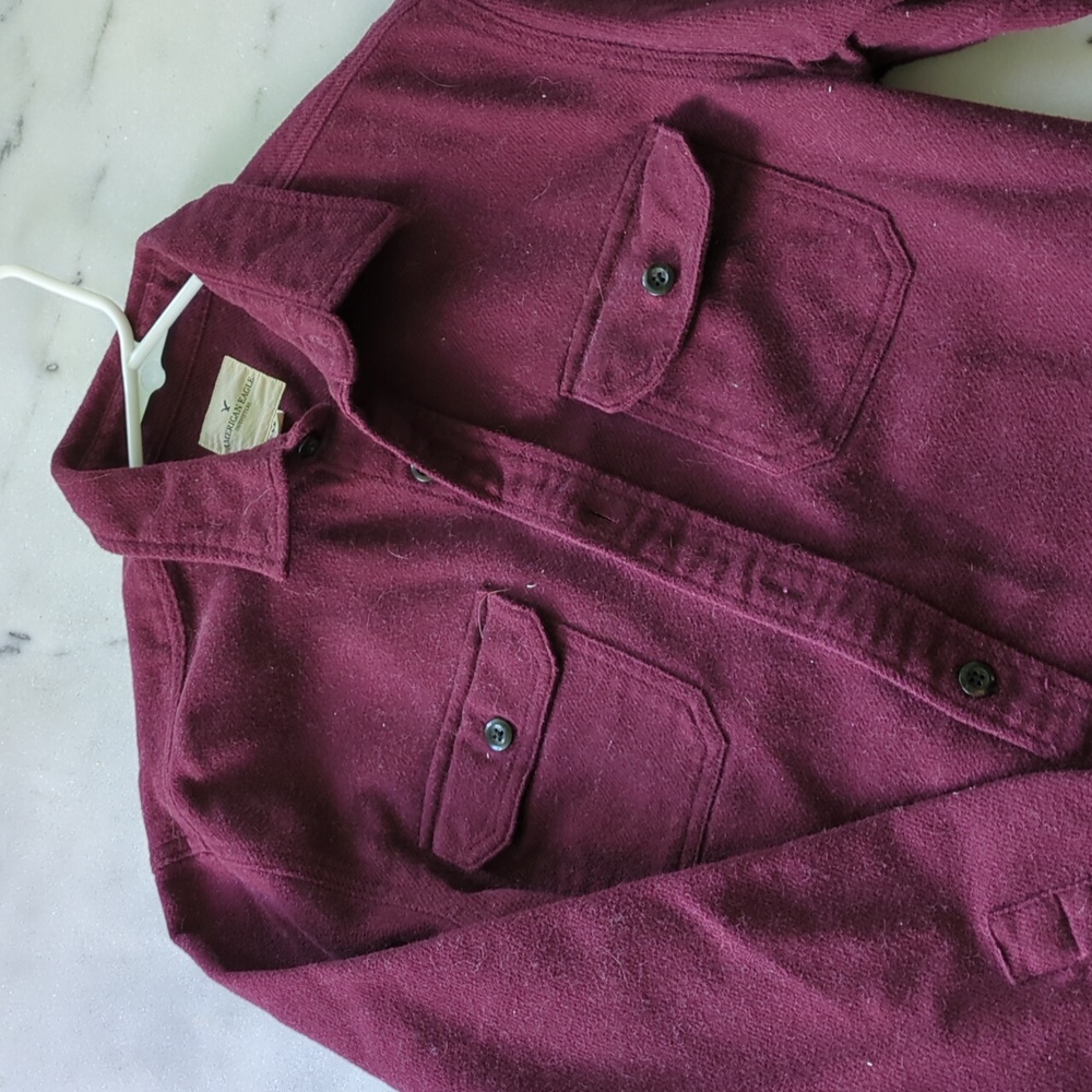Heavyweight flannel shirt from American Eagle (M)
